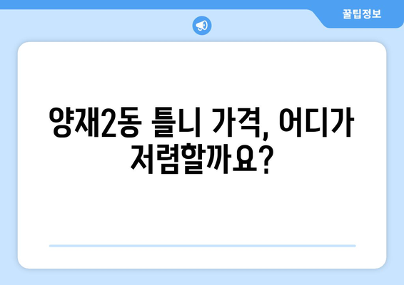 서울 서초구 양재2동 틀니 가격 비교 및 추천 | 틀니 종류, 가격 정보, 치과 정보