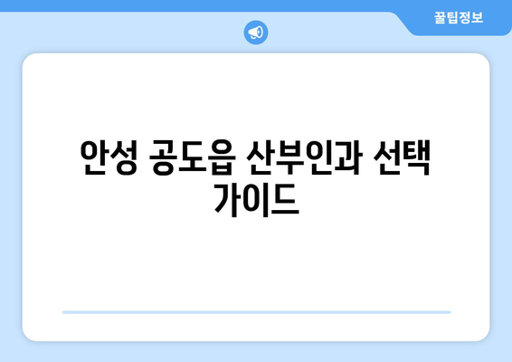 안성 공도읍 산부인과 추천| 꼼꼼하게 비교하고 선택하세요 | 안성, 공도읍, 산부인과, 병원, 추천, 후기