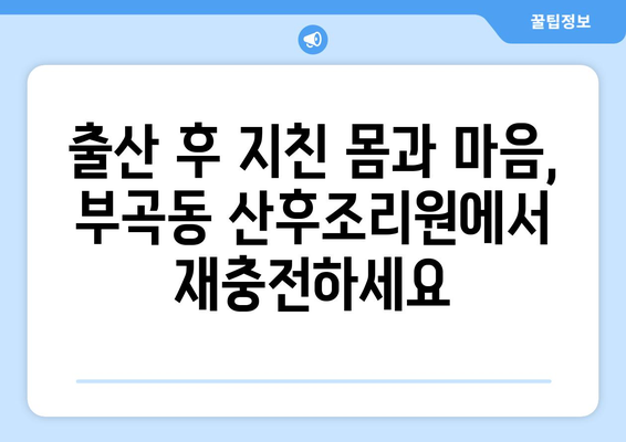 강원도 동해시 부곡동 산후조리원 추천| 엄마와 아기의 행복한 회복을 위한 선택 | 산후조리, 동해시, 부곡동, 출산, 조리원